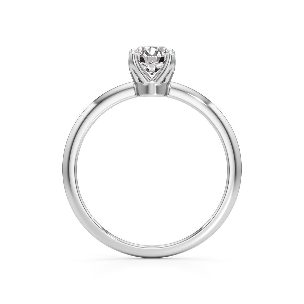 Eterna Solitaire â€“ Classic 0.60 Ct Diamond Ring
