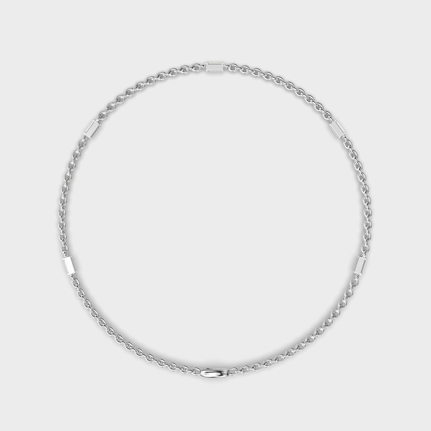 Lustrous Axis Diamond Bracelet
