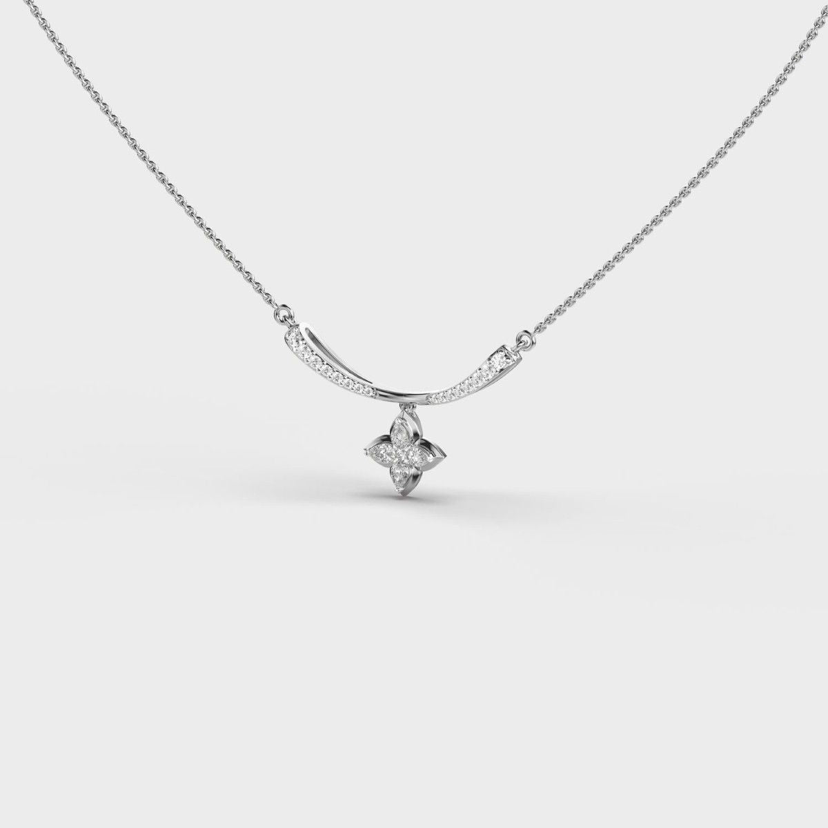 Dazzling Navira Diamond Necklace