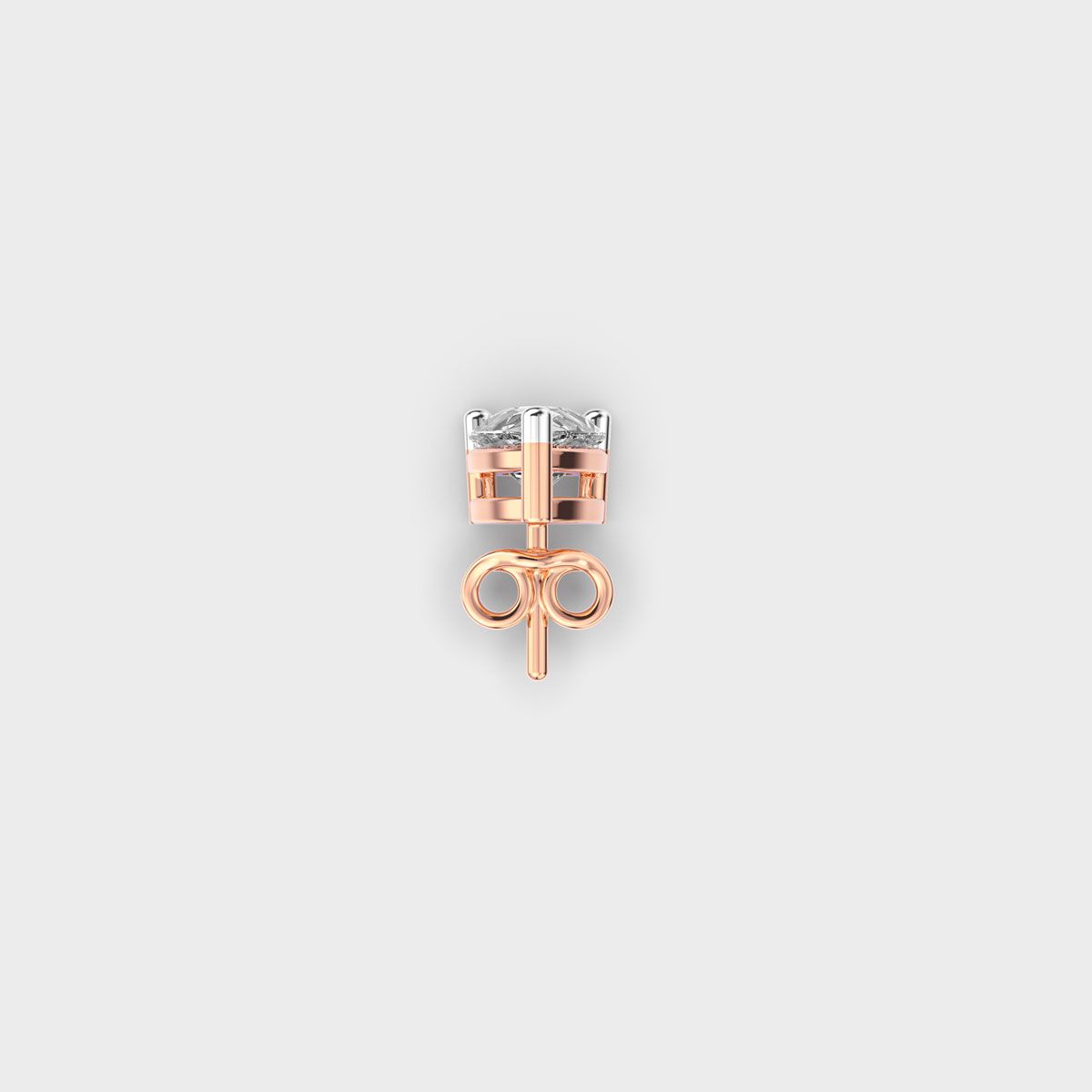 Pear Shaped Diamond Echo Stud