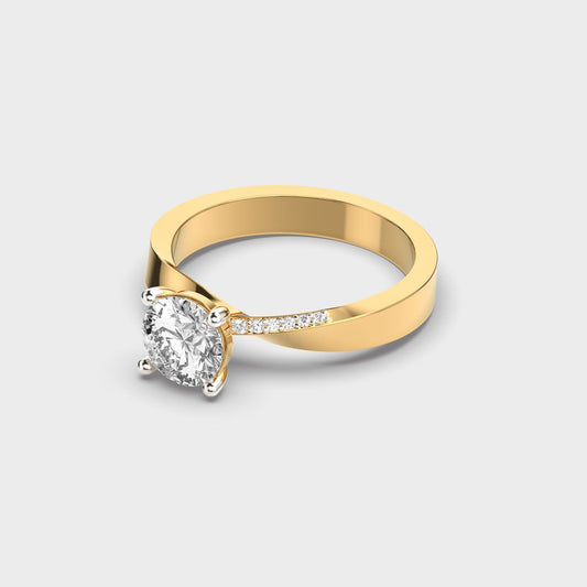 Romance Keepsake Couple Diamond Ring - View 2