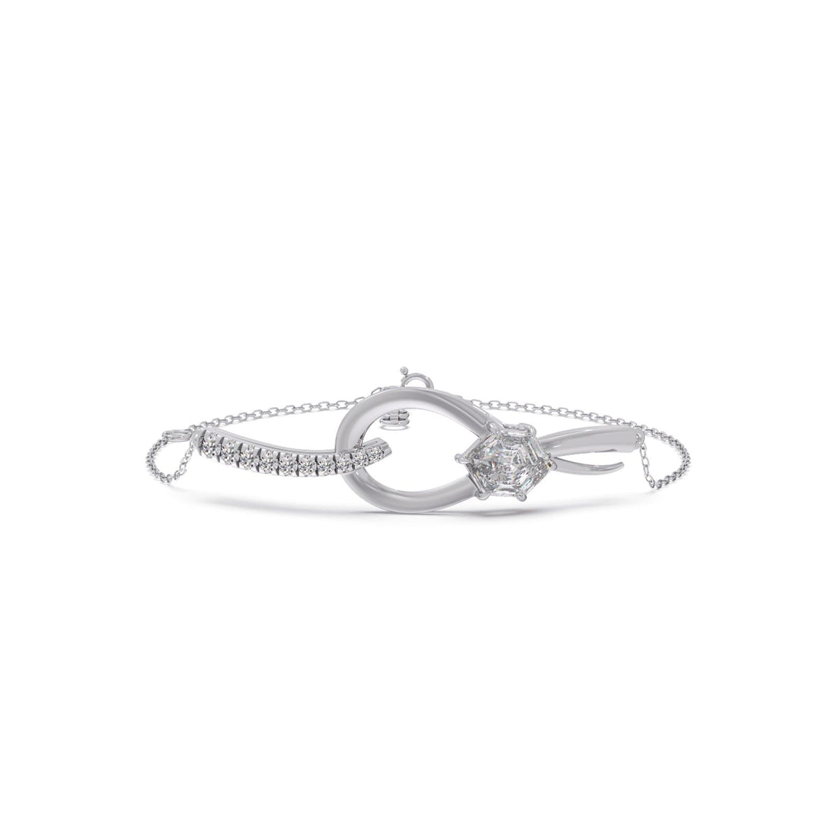Hexa Loom Chain Bracelet