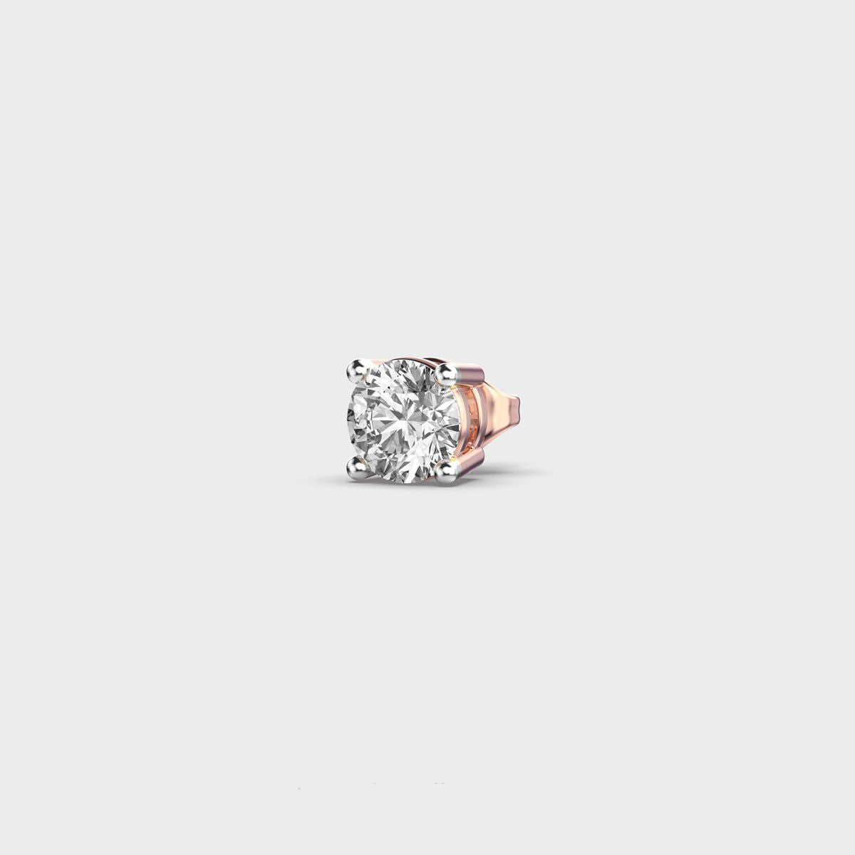 Aurora Round Diamond Studs
