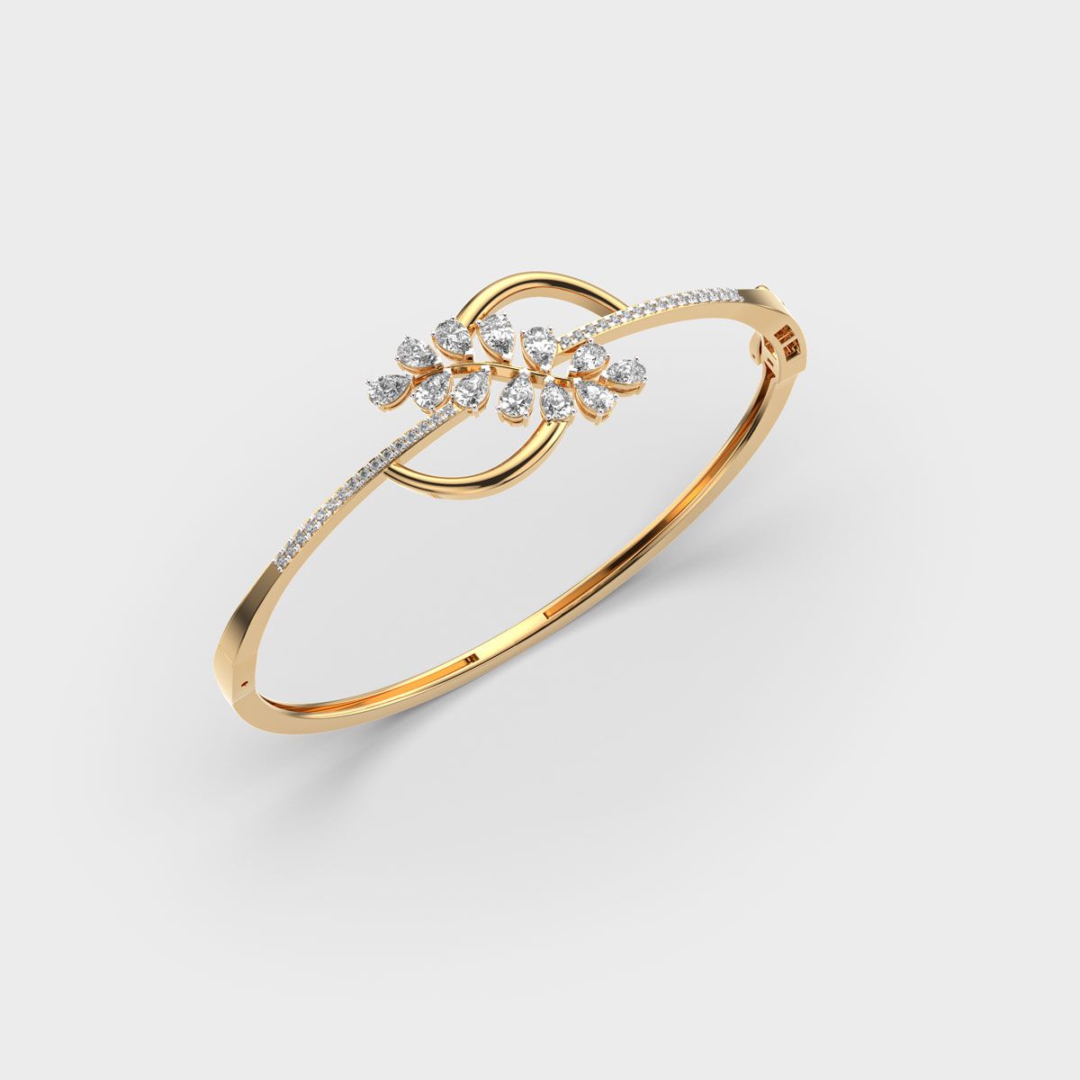 Peony Poise Diamond Bracelet