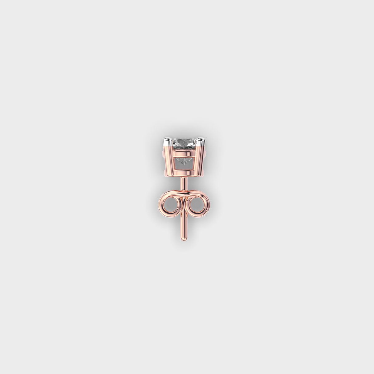 Crown Point Diamond Stud for Men