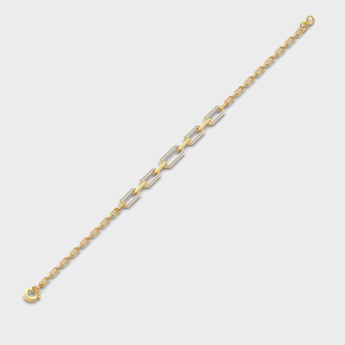 Linking In Love Diamond Bracelet
