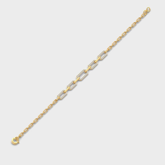 Linking In Love Diamond Bracelet