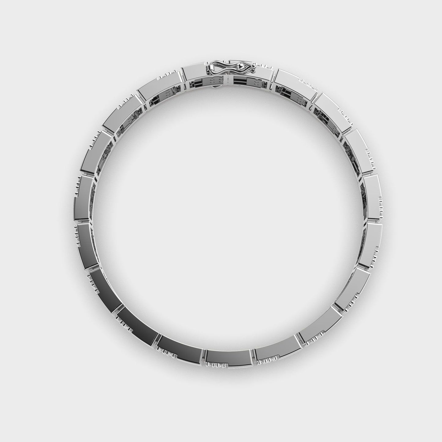 Men's Timeless Charm Diamond  Bracelet