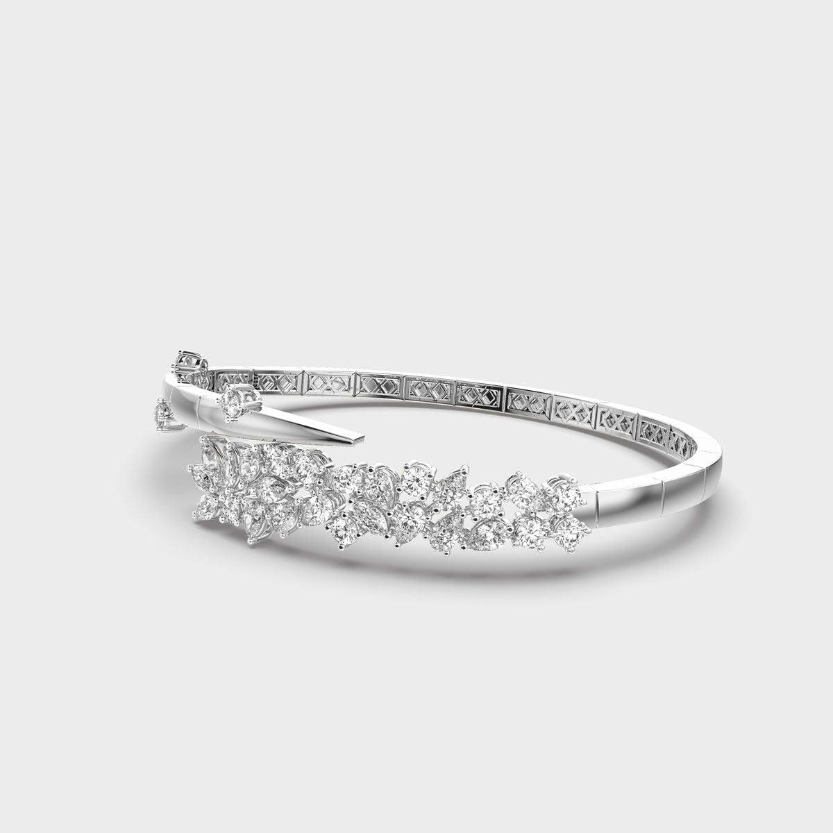 Caught In Vine Diamond Bracelet