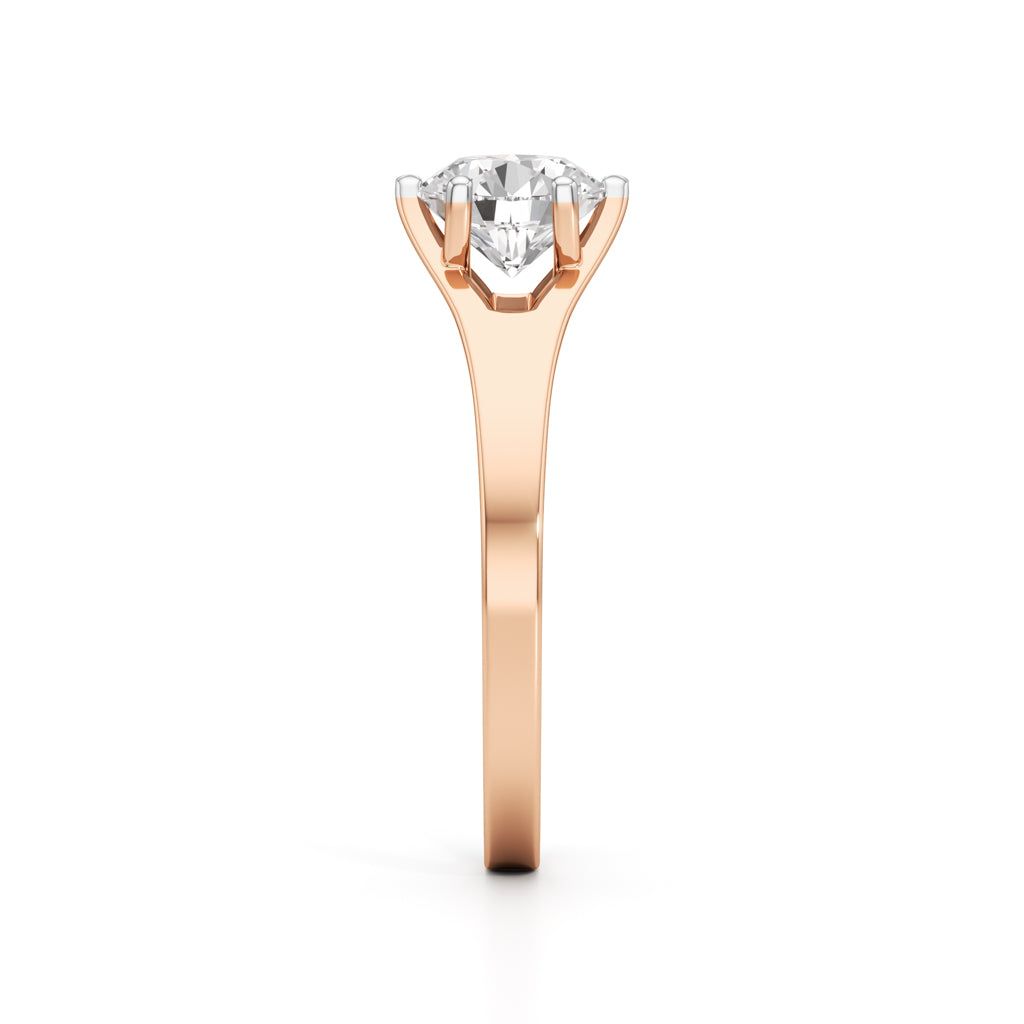 Celestia Solitaire Grace Ring