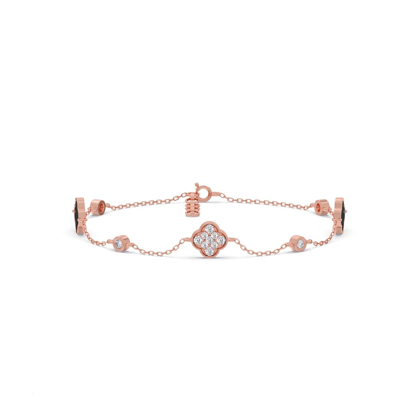 The Lucky Clover Diamond Bracelet
