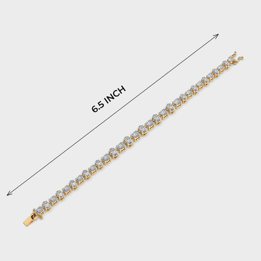 Divine Elegance Diamond Bracelet