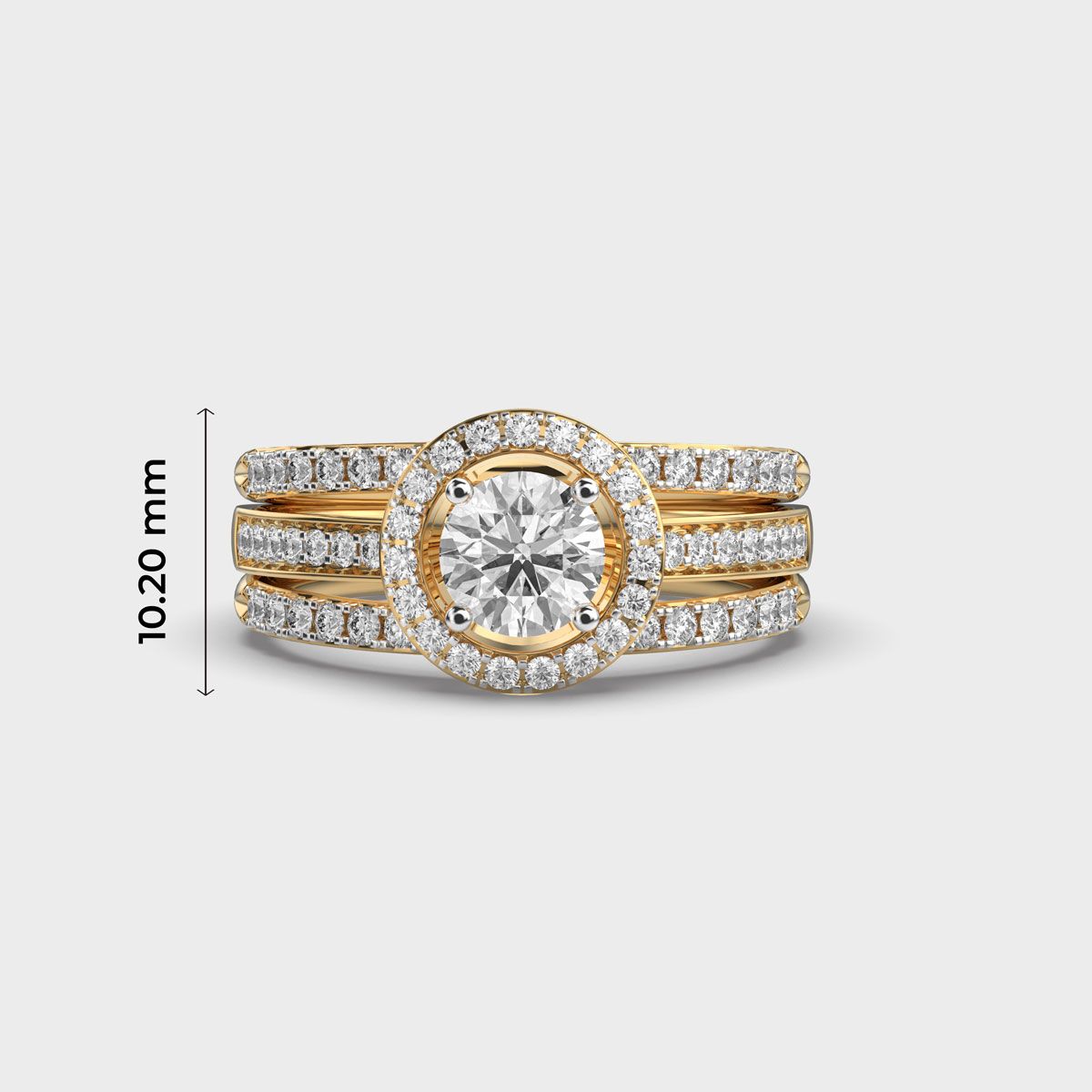 Clarion Orb Diamond Ring - View 5