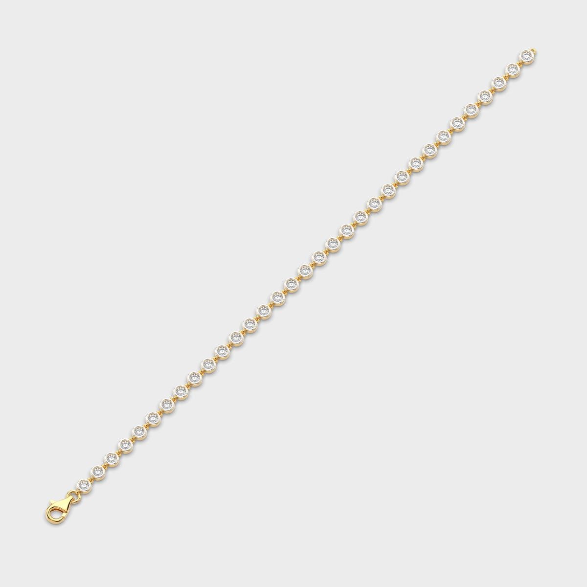 Delicate Round Diamond Bracelet