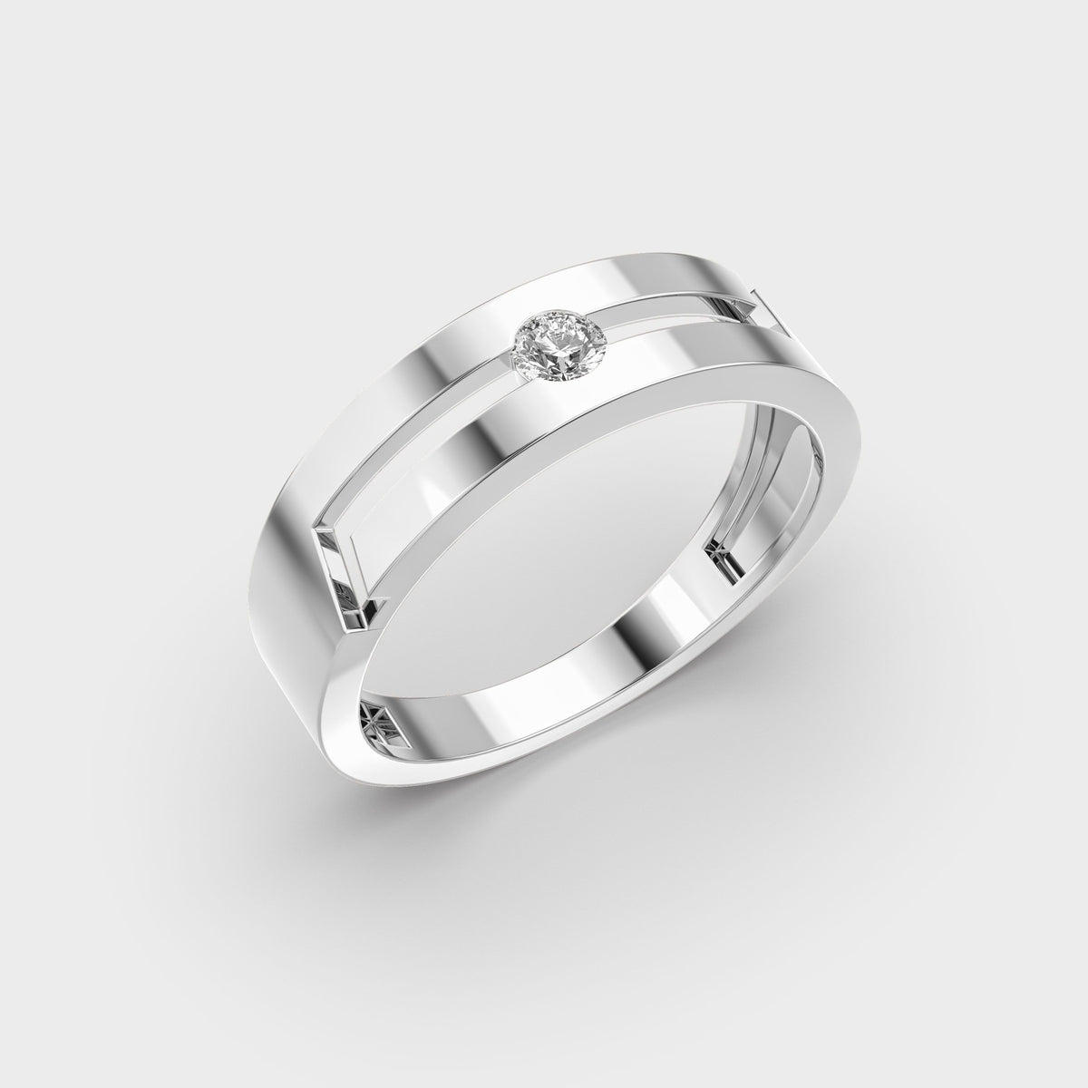 Nebula Path Diamond Ring - View 9