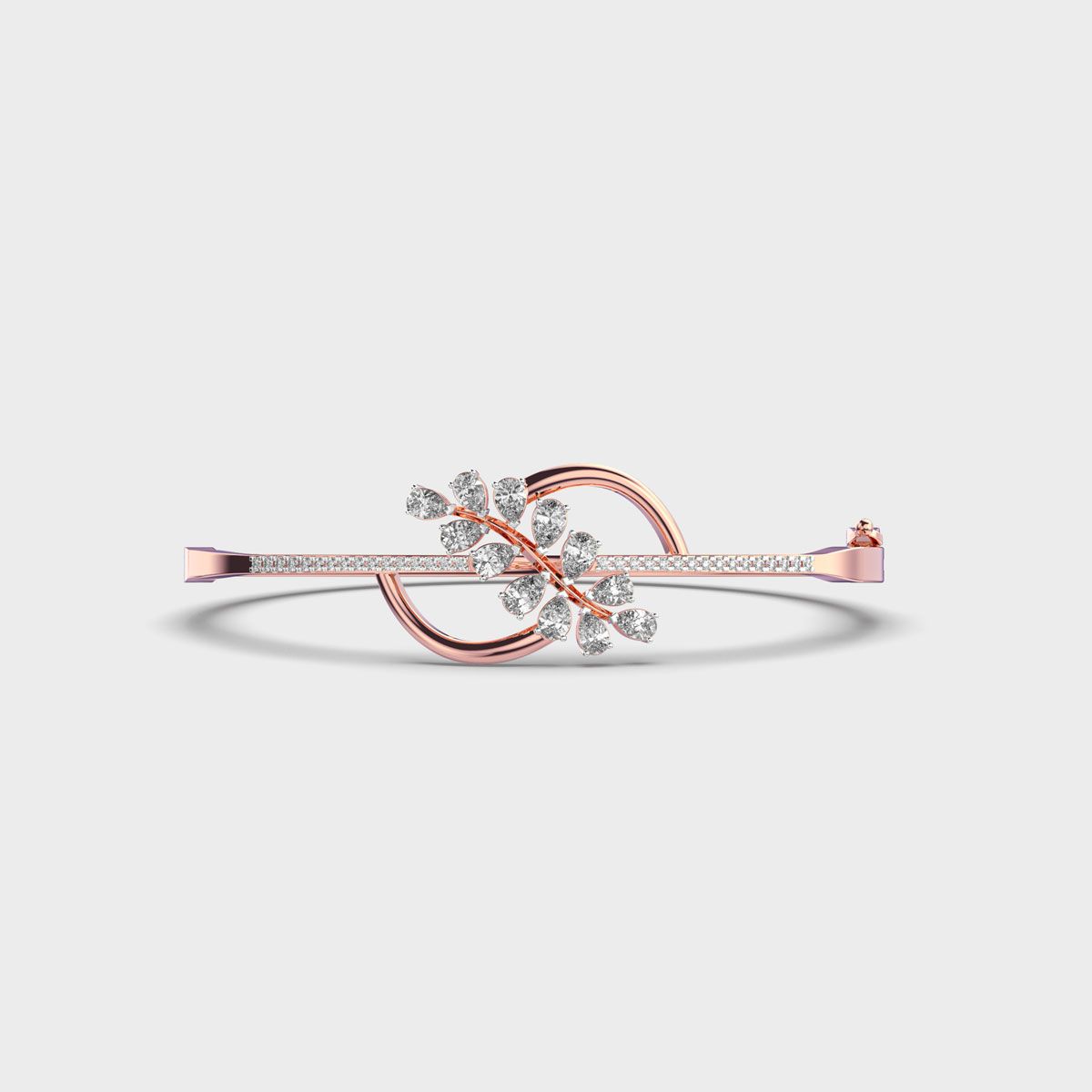 Peony Poise Diamond Bracelet