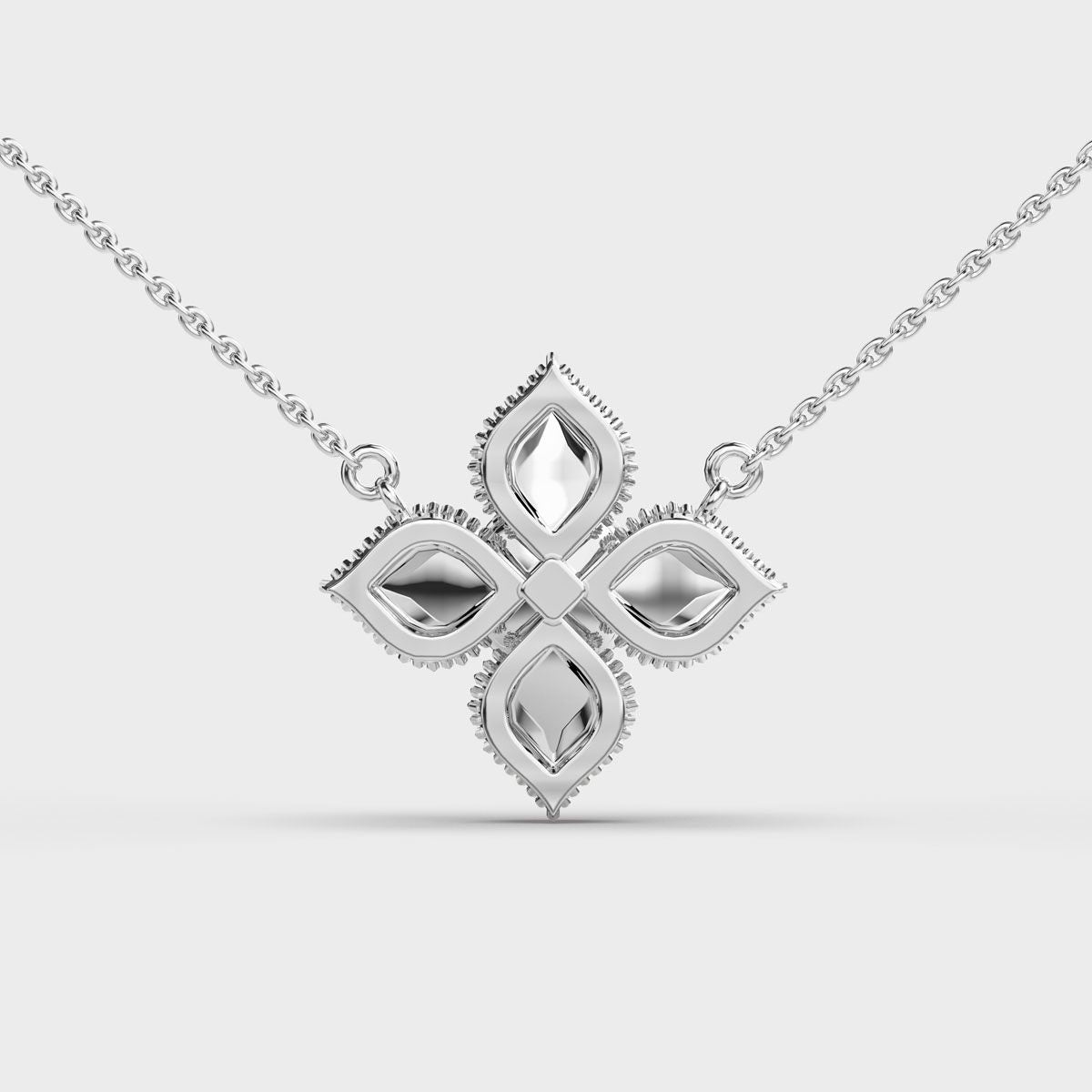 Demogorgon Clustered Diamond Necklace