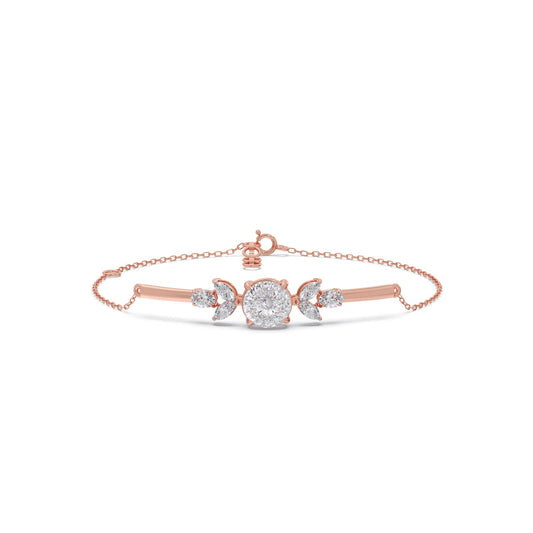 Portuguese Symmetric Chain Bracelet