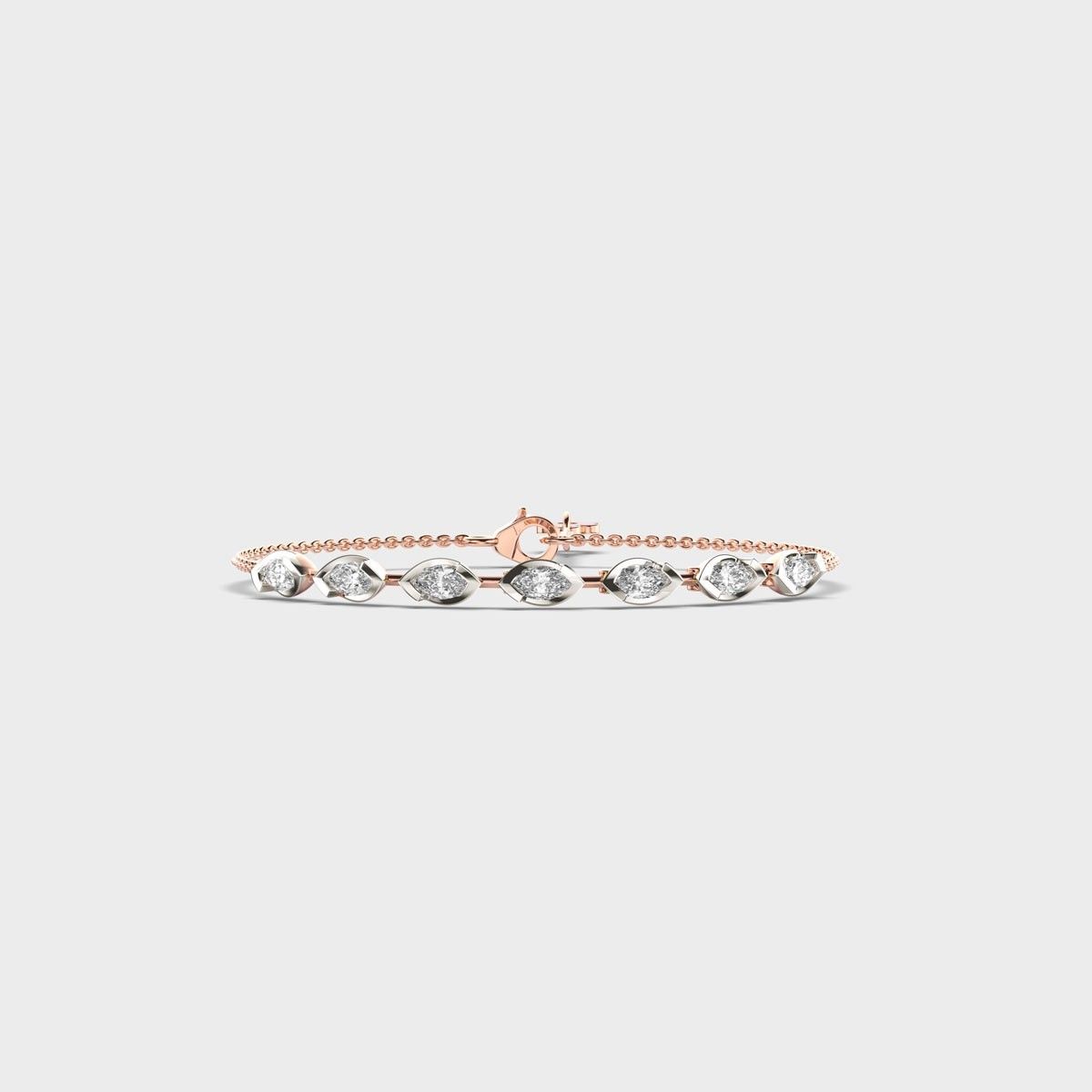Graceful Light Diamond Bracelet