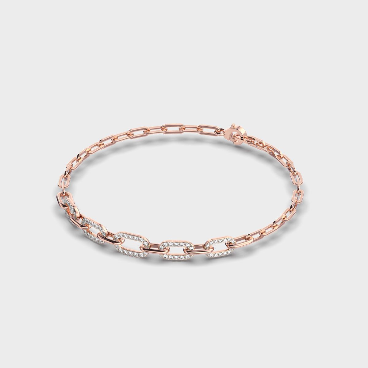 Pureline Link Line Diamond Bracelet