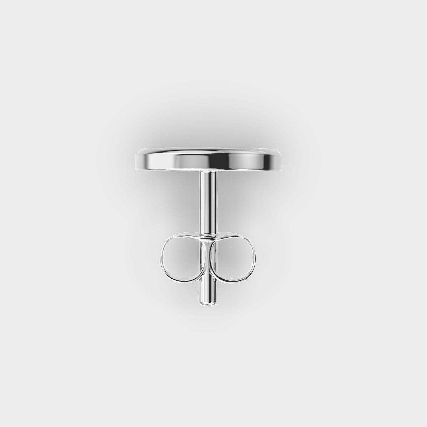 Sparkling Circlet Men Diamond Ear Studs