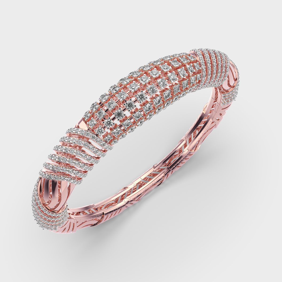 Dreamweaver Vine Spiral Diamond Bracelet
