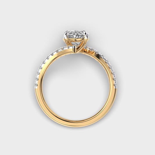 Love In Paris Diamond Ring - View 5