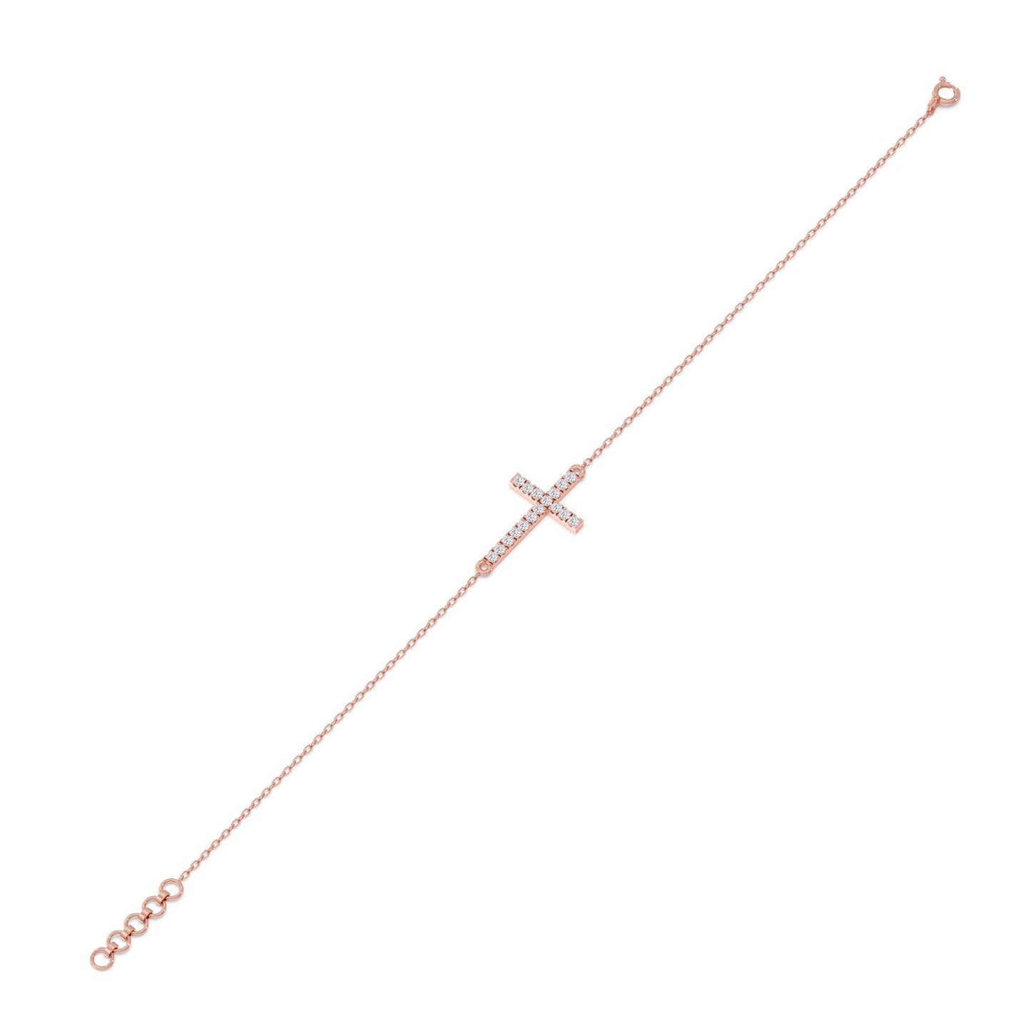Serenity Cross Chain Bracelet