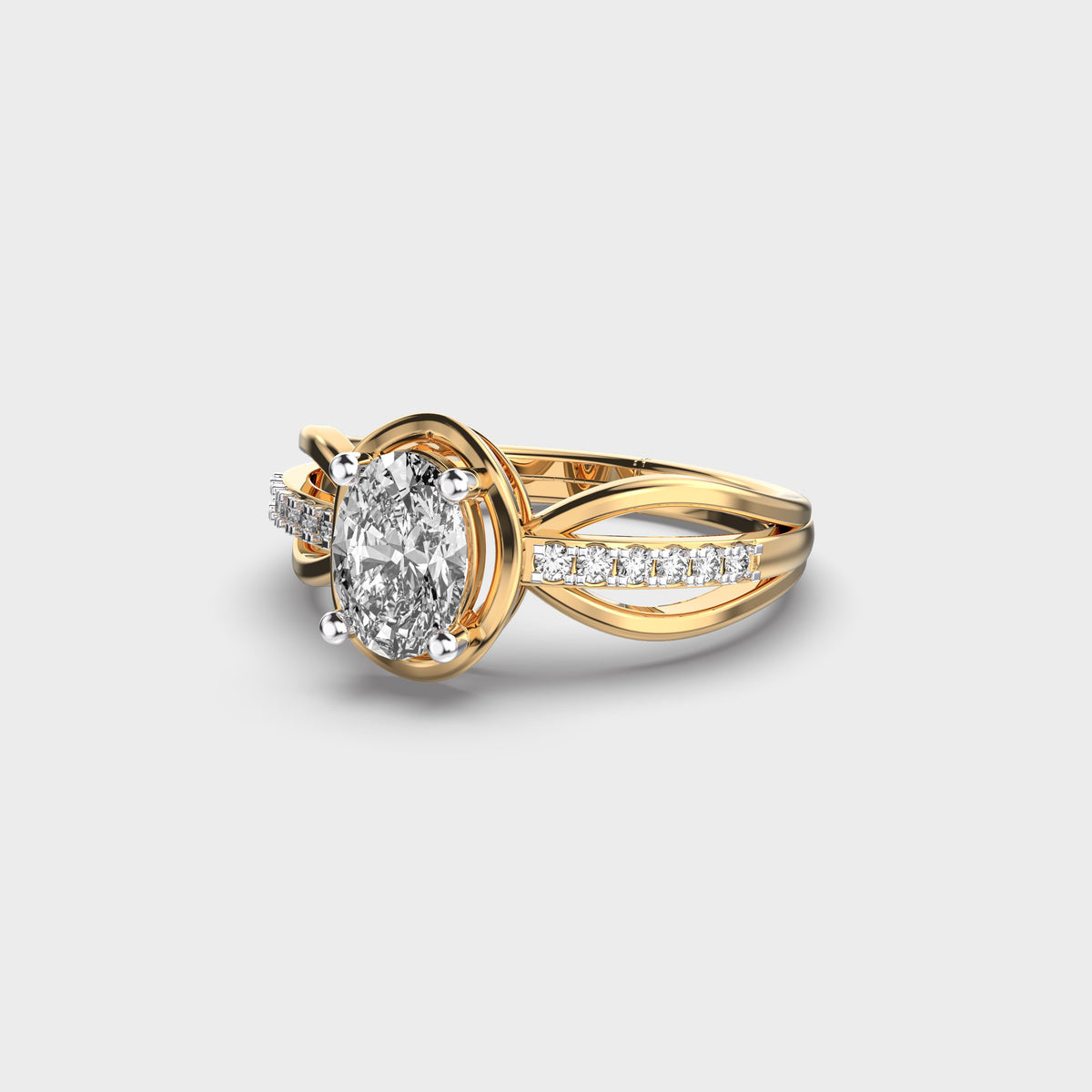 Ornate Moments Pretty Diamond Ring - View 2