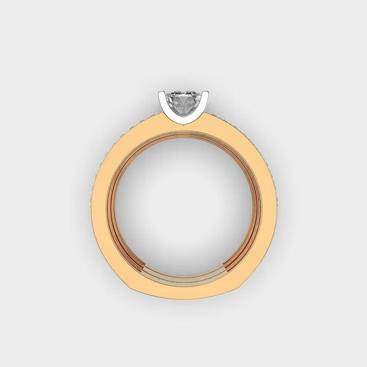 Symbol of Strength Diamond Ring For Men - View 16