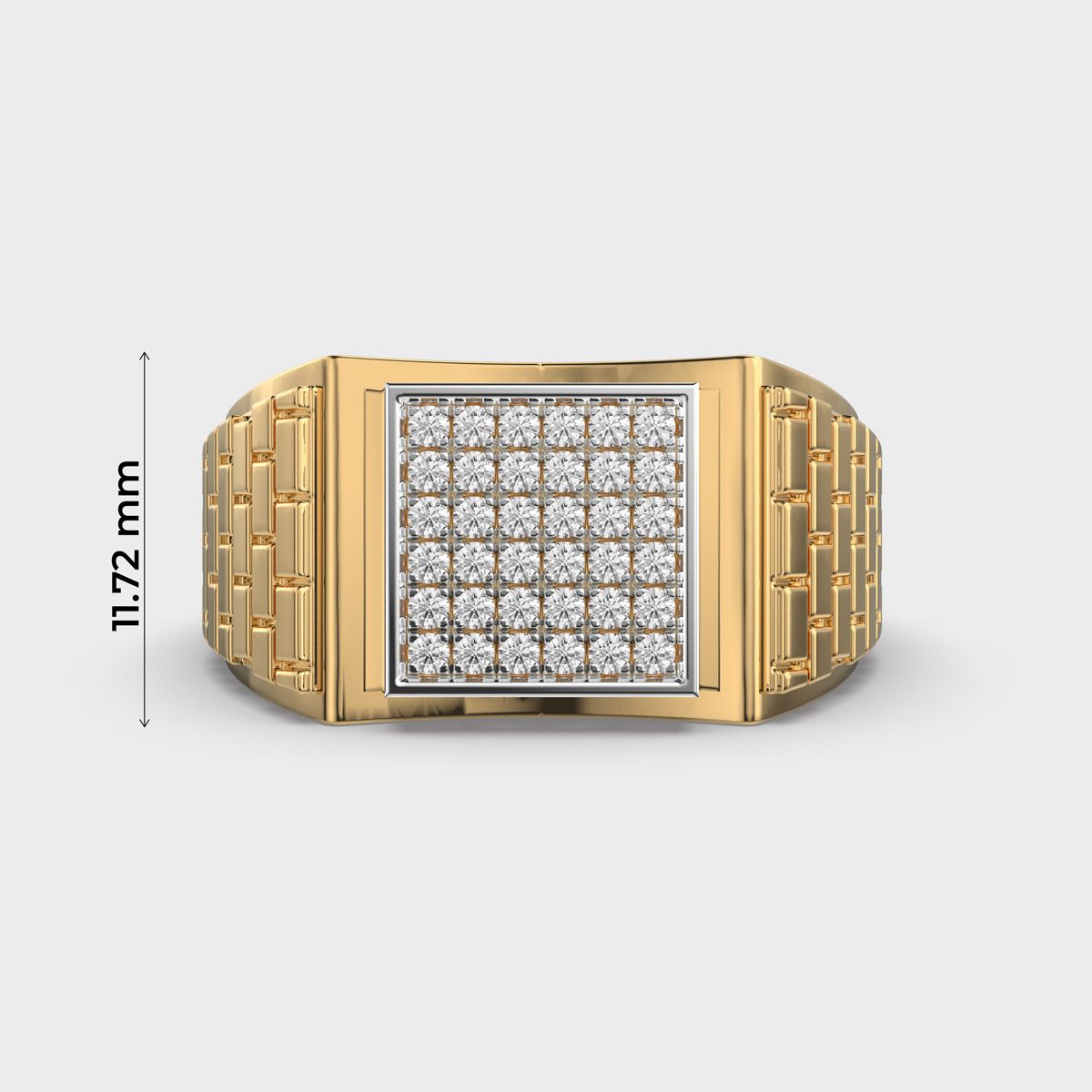 Crowned Hero Diamond Ring For Men - View 5