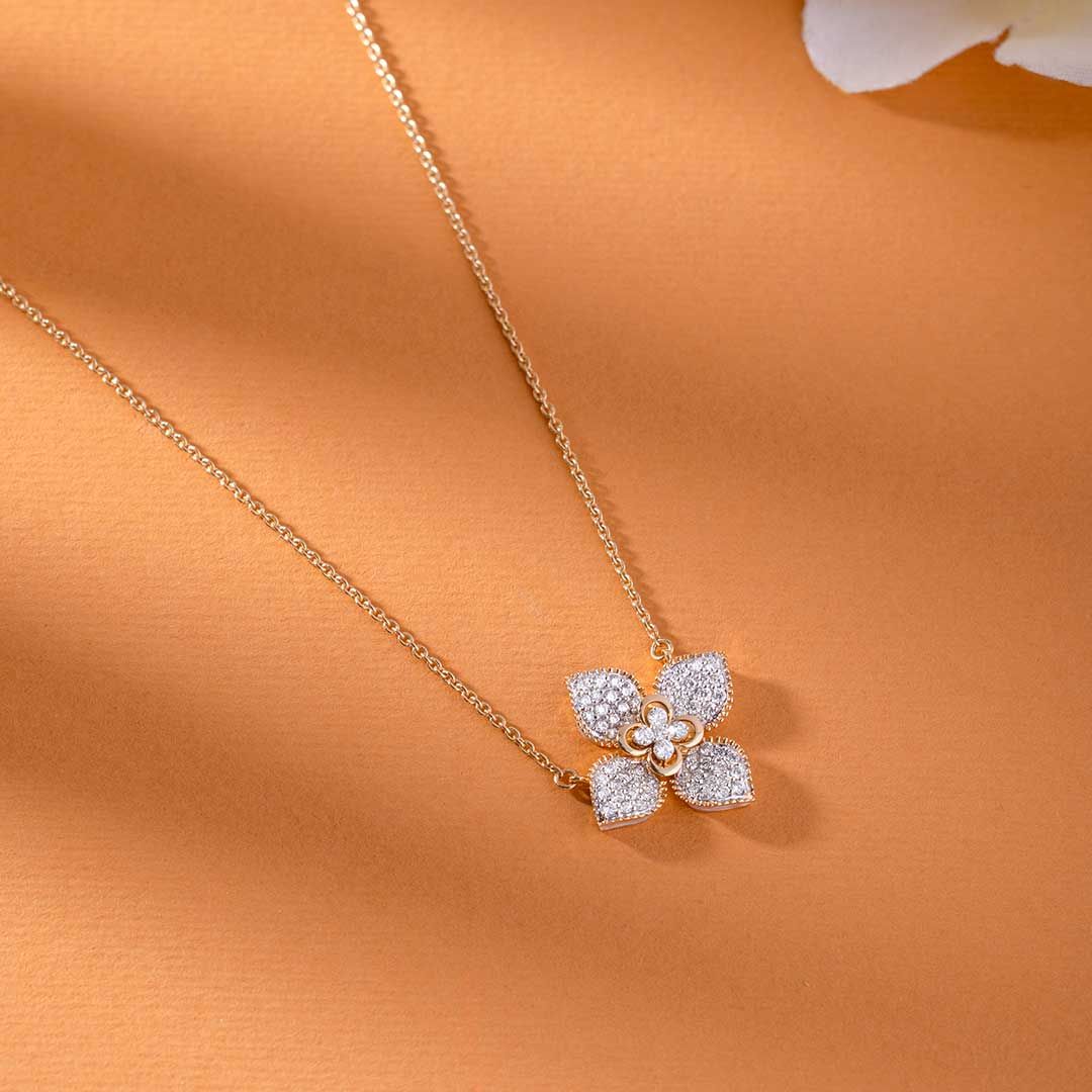 Demogorgon Clustered Diamond Necklace