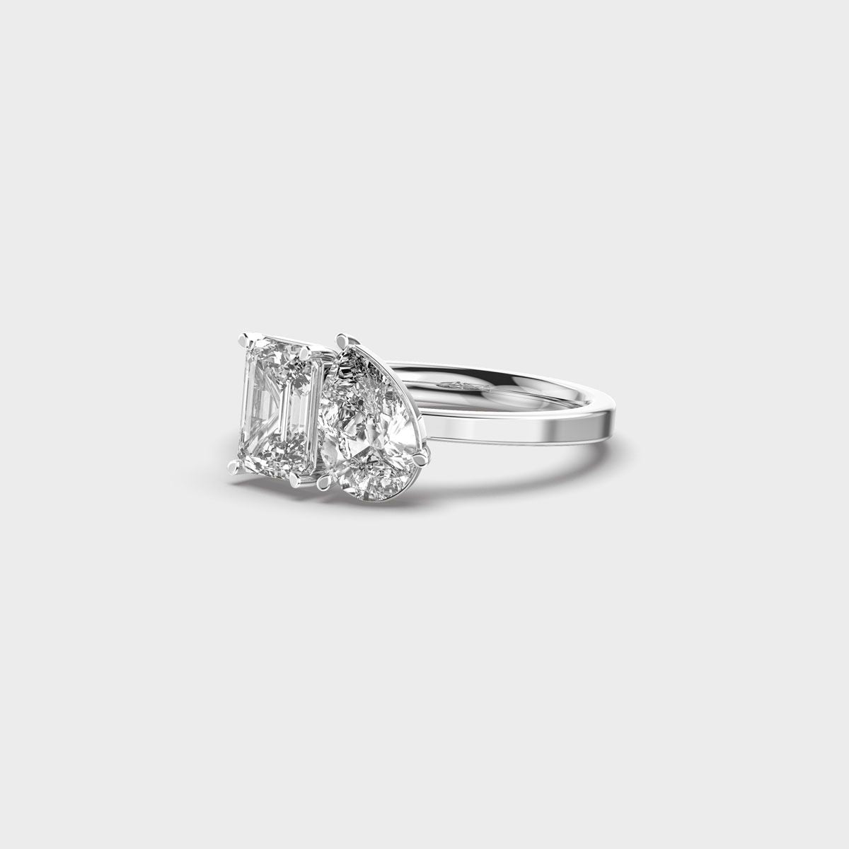 Just The Two Of Us Diamond Ring - View 11