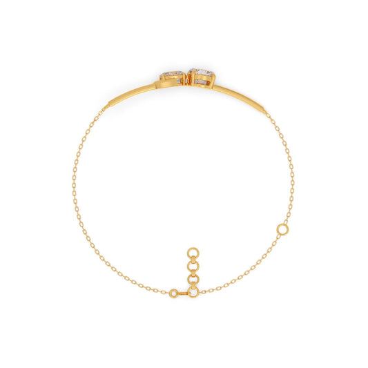 Portuguese Oval Pair Chain Bracelet