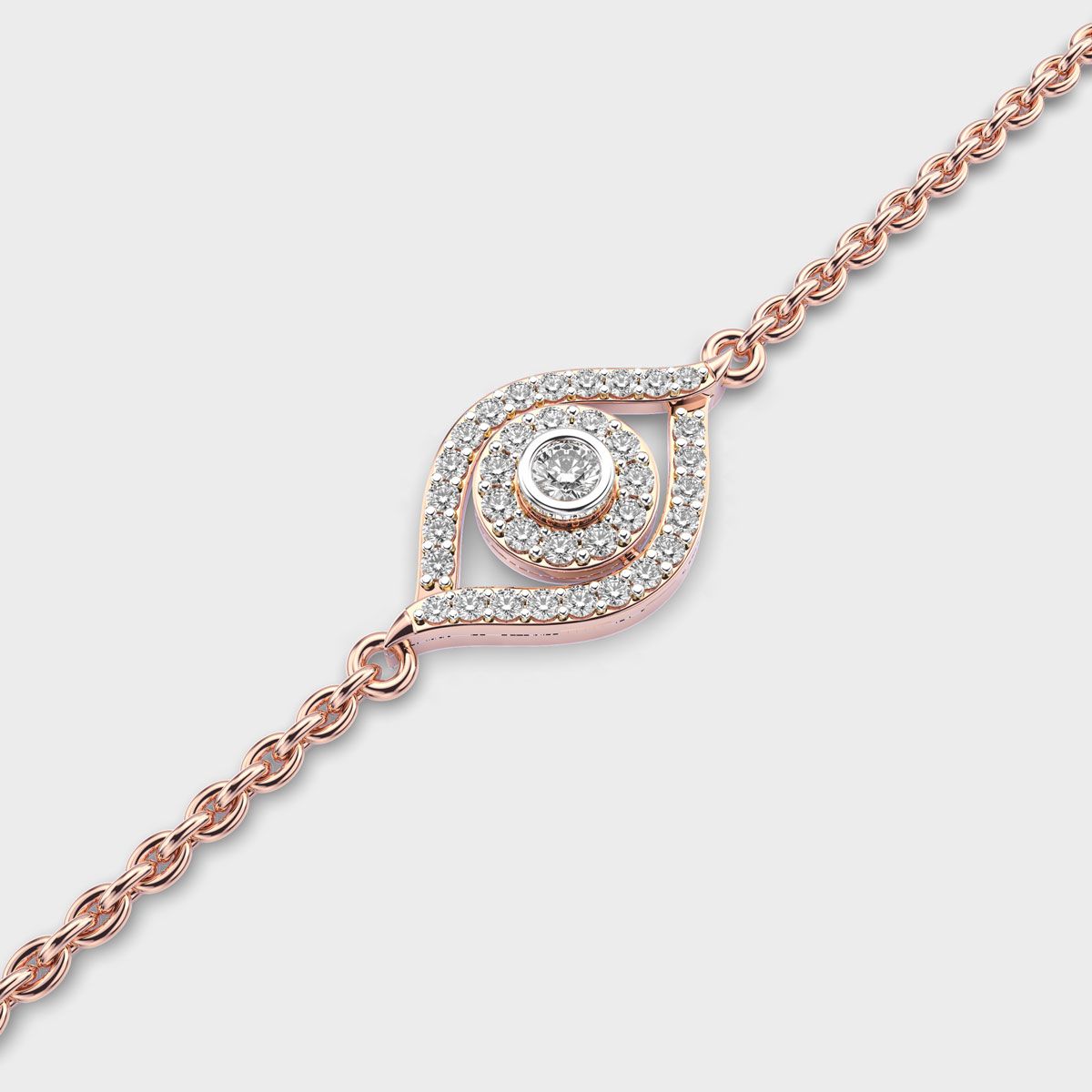 All Seeing Eye Diamond Bracelet
