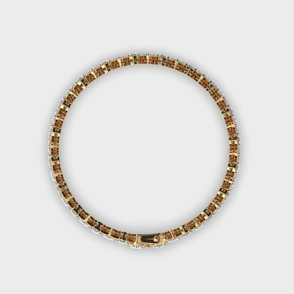 Pretty Woman Pear Diamond Bracelet