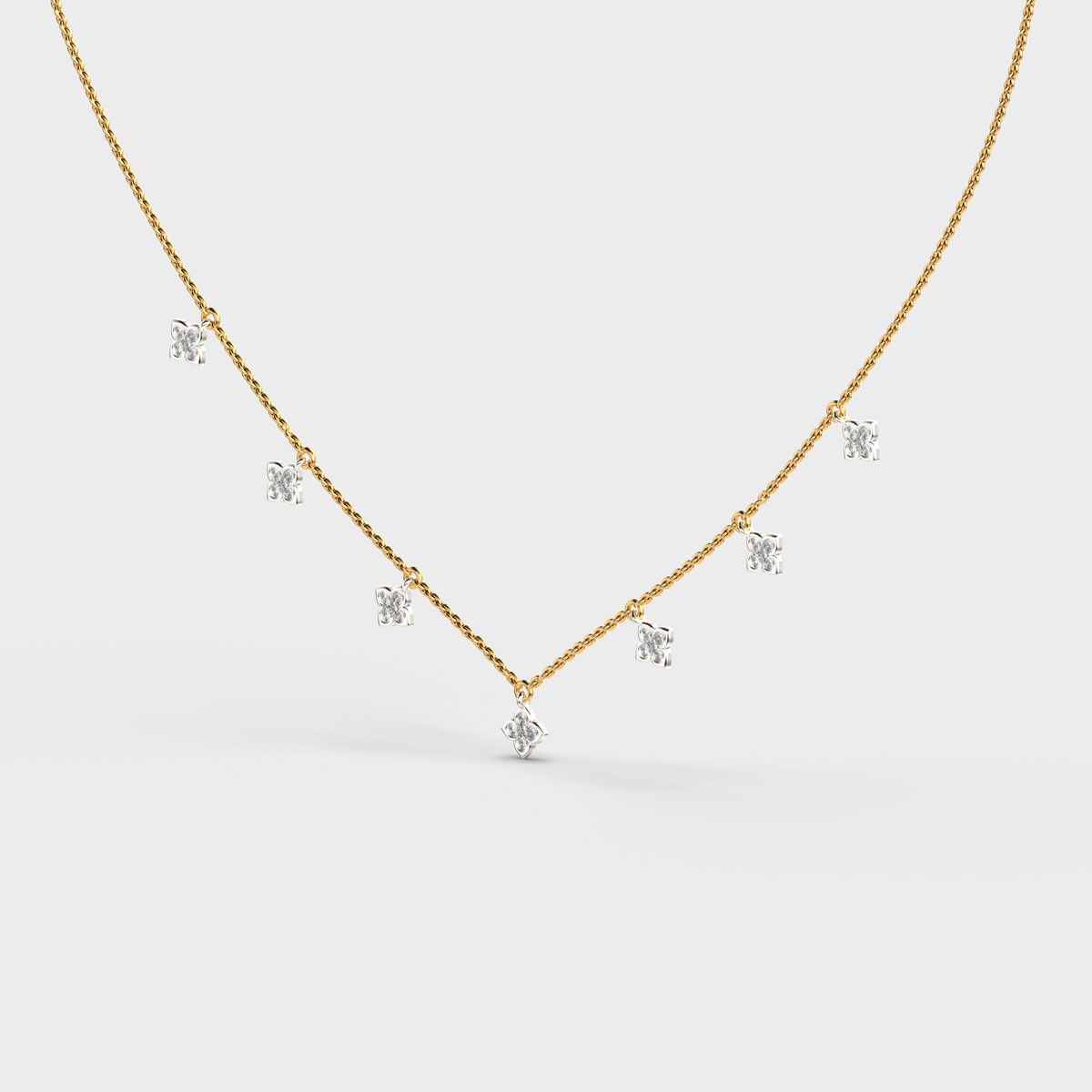 Constellation of Winter Diamond Necklace