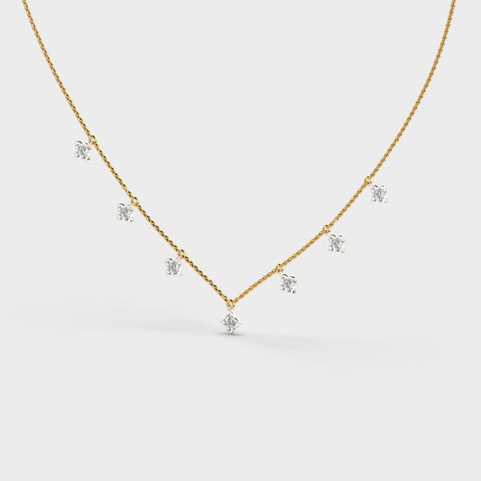 Constellation of Winter Diamond Necklace