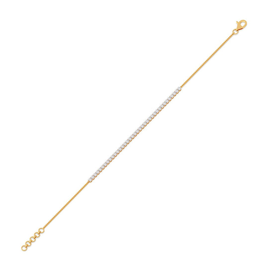 Timeless Glimmer Diamond Tennis Bracelet
