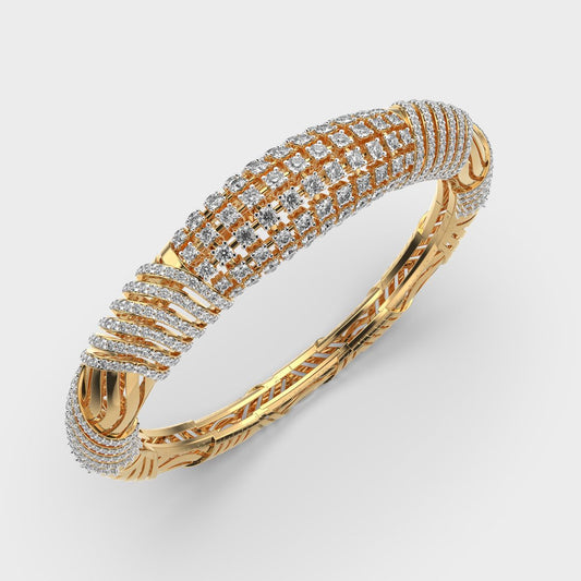 Dreamweaver Vine Spiral Diamond Bracelet