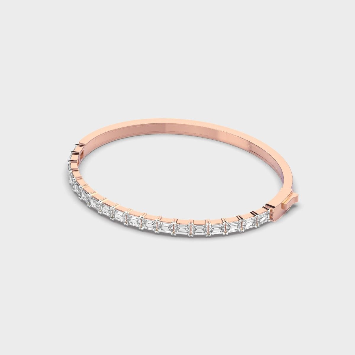 Graceful Alignment Diamond Bracelet