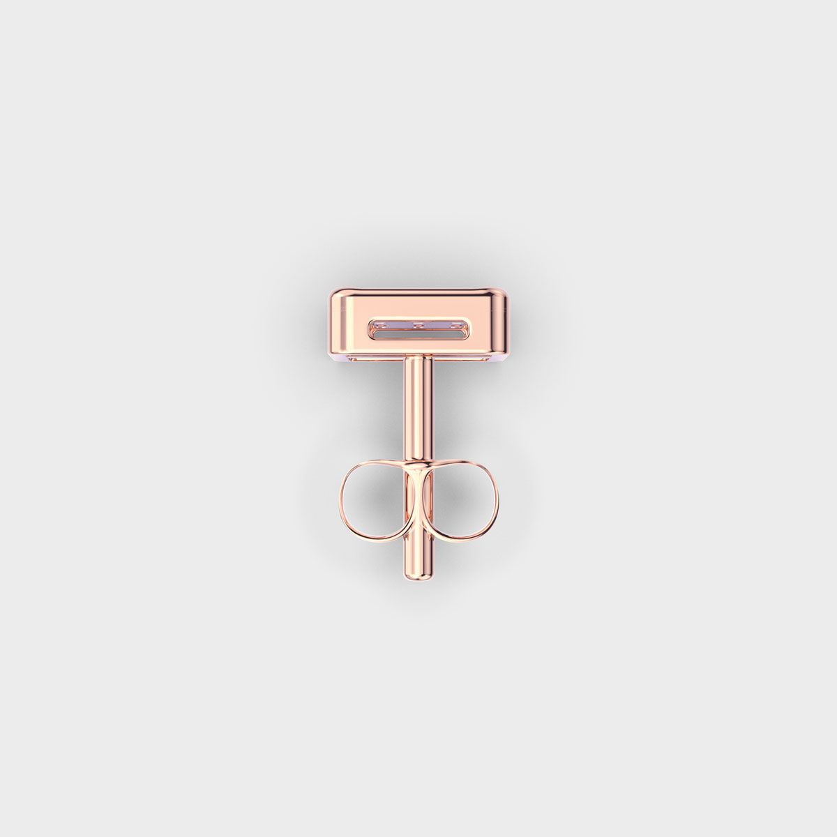 Match Court Men Diamond Ear Studs