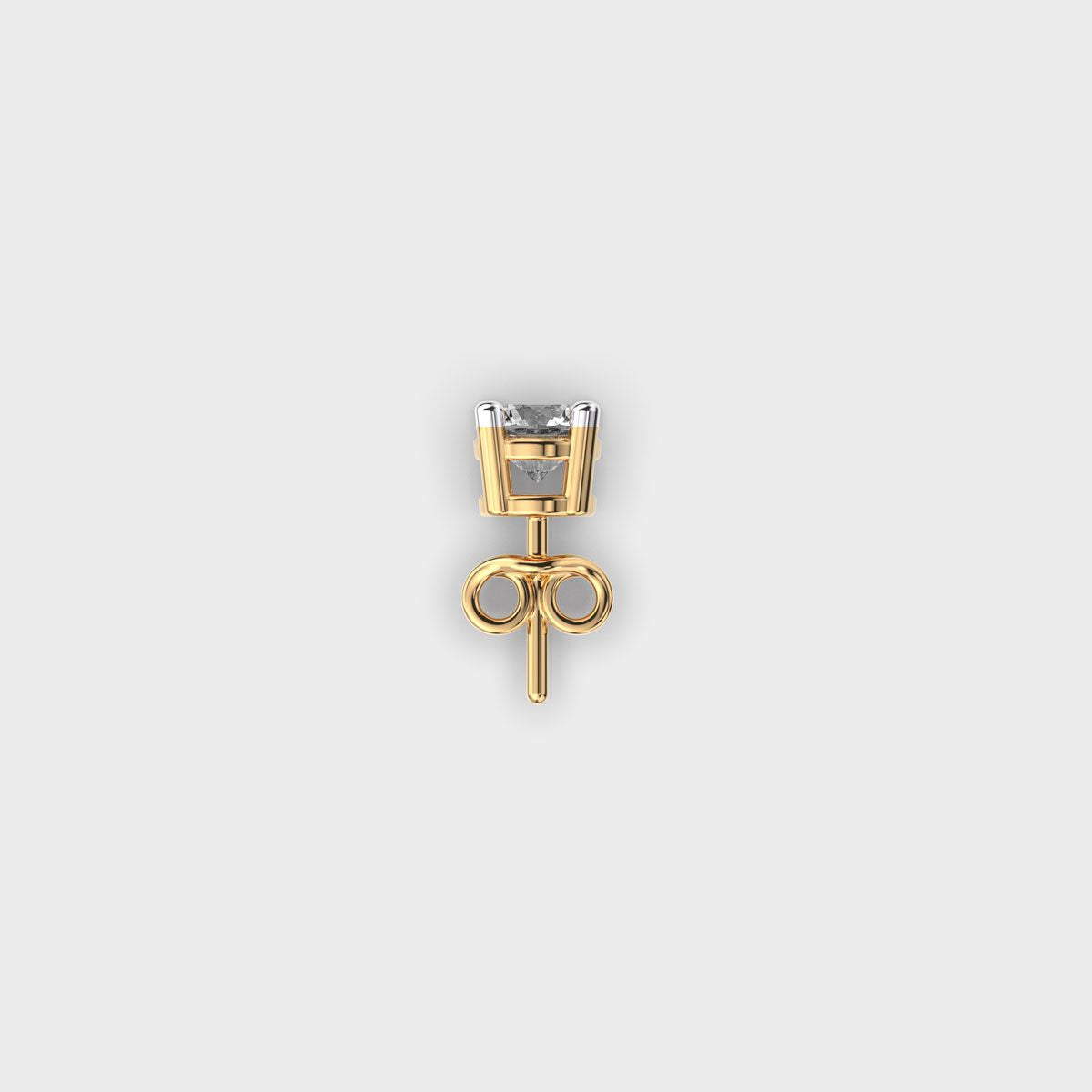 Crown Point Diamond Stud for Men