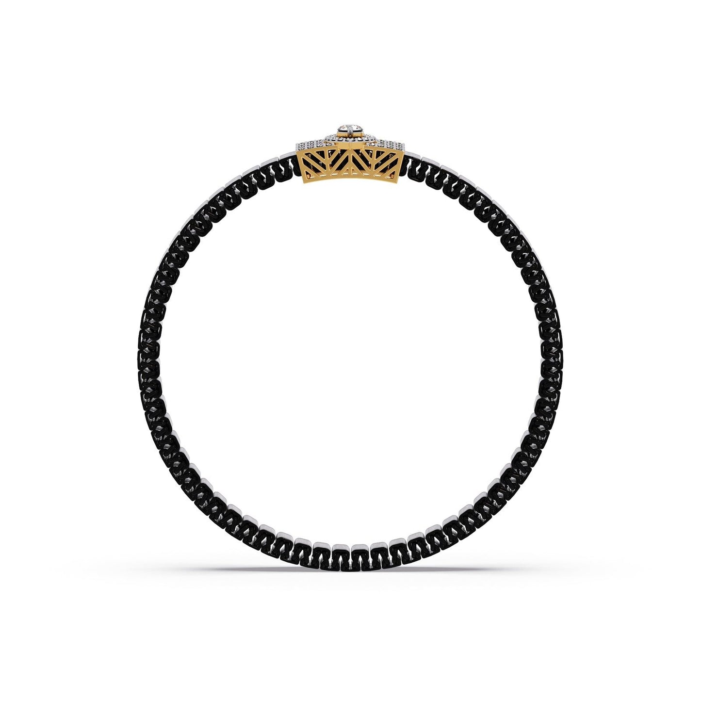 Trinetra Diamond Men's Bracelet