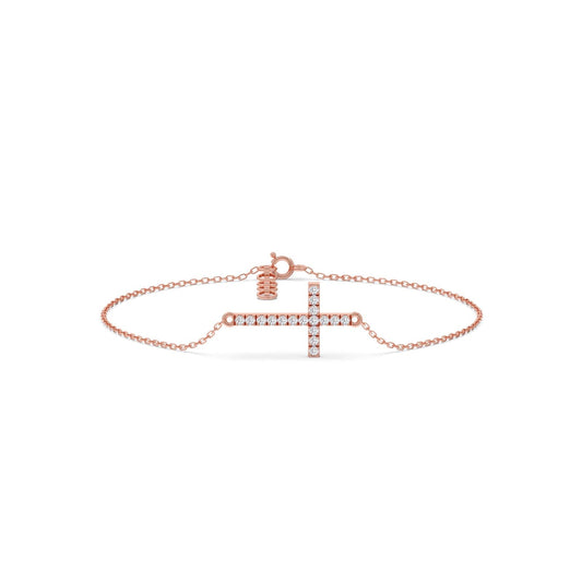 Serenity Cross Chain Bracelet