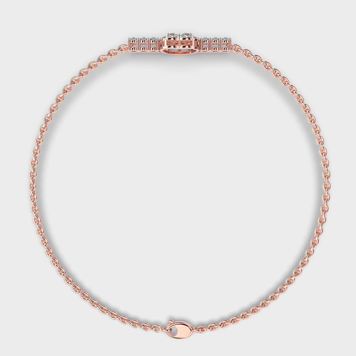 Hearty Delight Diamond Bracelet