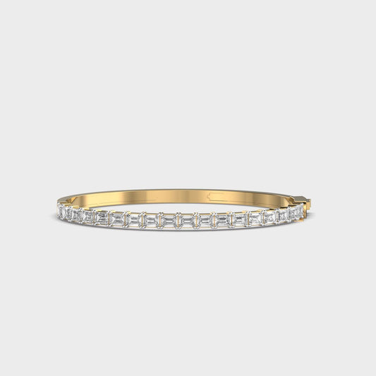 Graceful Alignment Diamond Bracelet