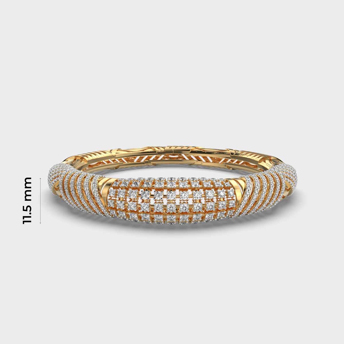 Dreamweaver Vine Spiral Diamond Bracelet