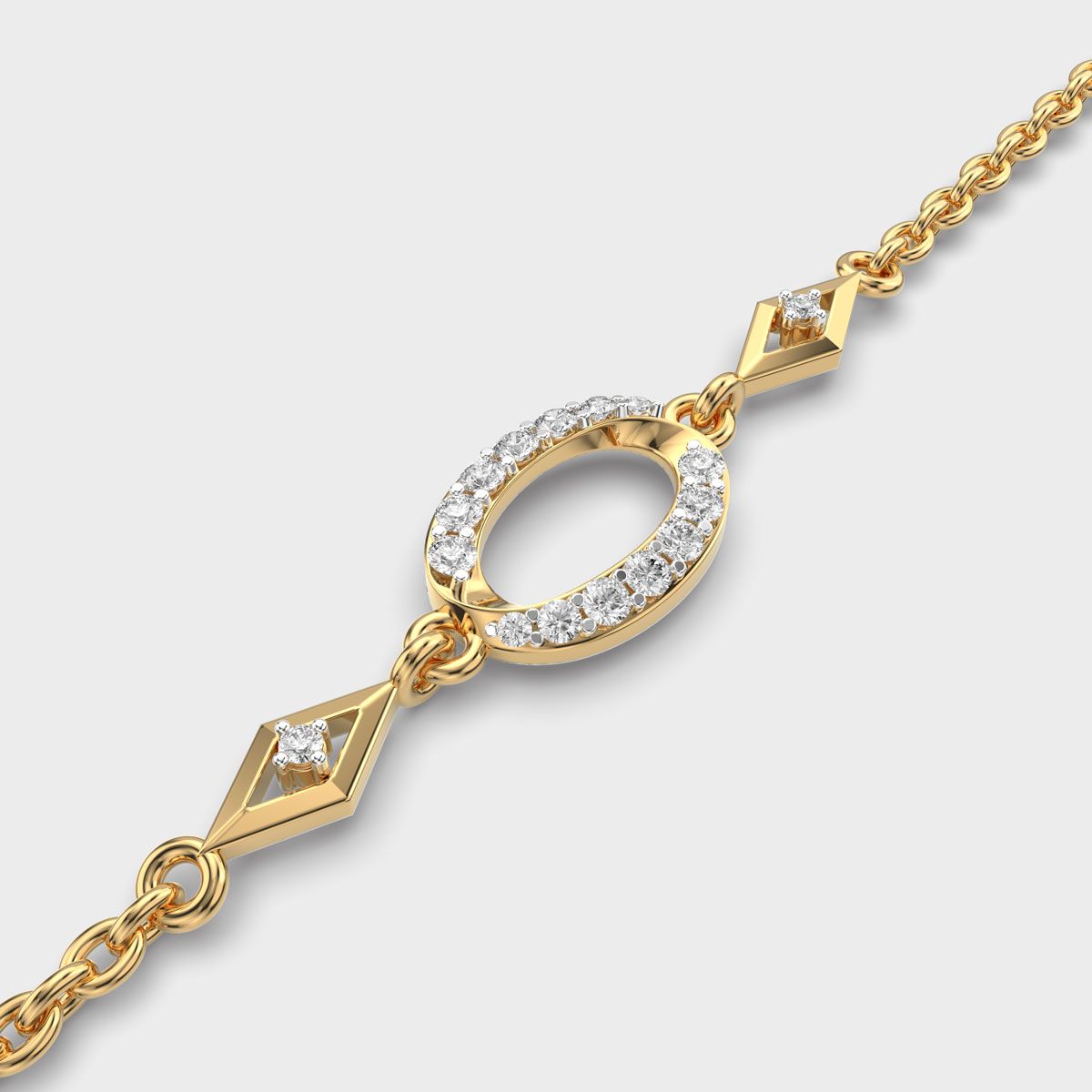 Auriga Loop Diamond Bracelet