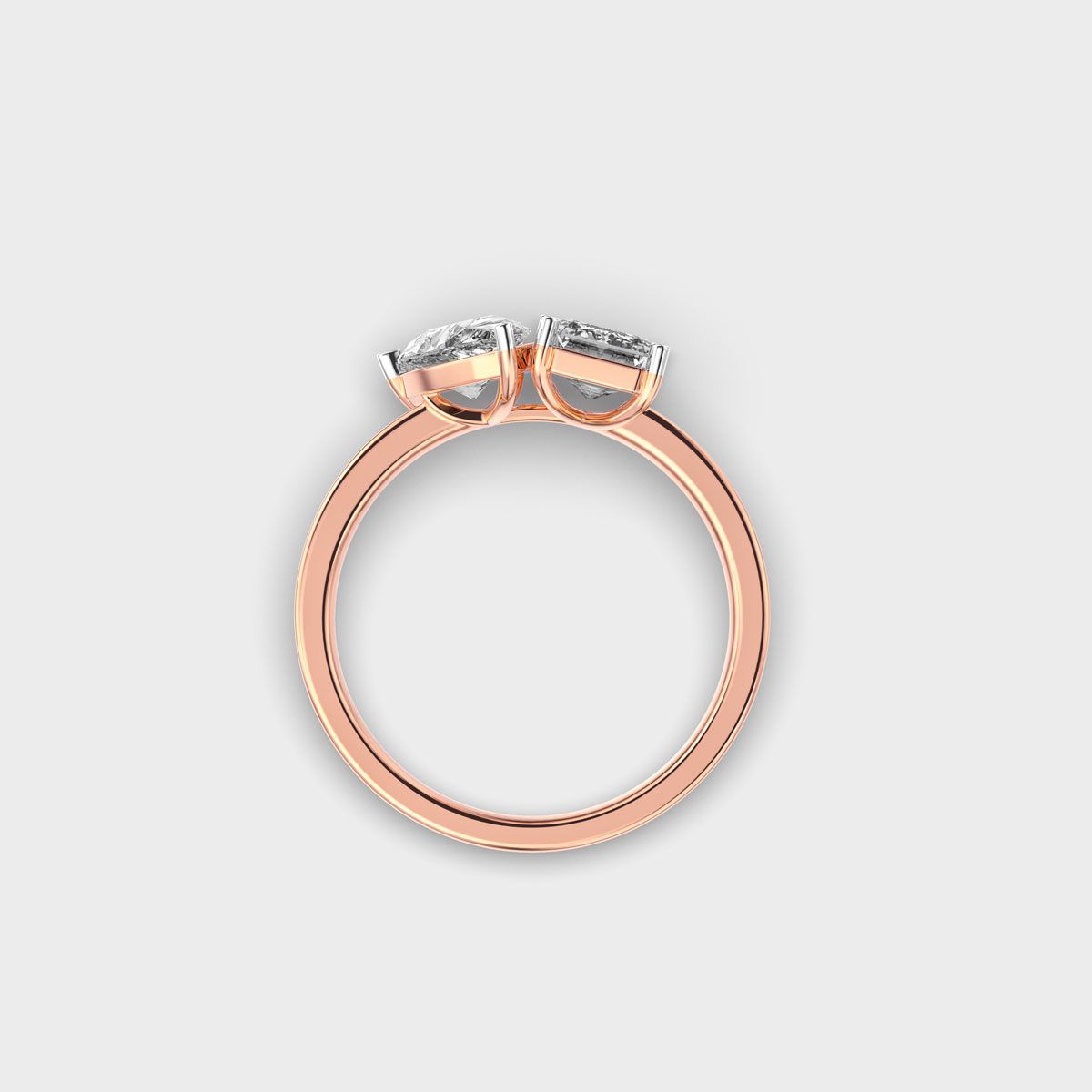 Just The Two Of Us Diamond Ring - View 9